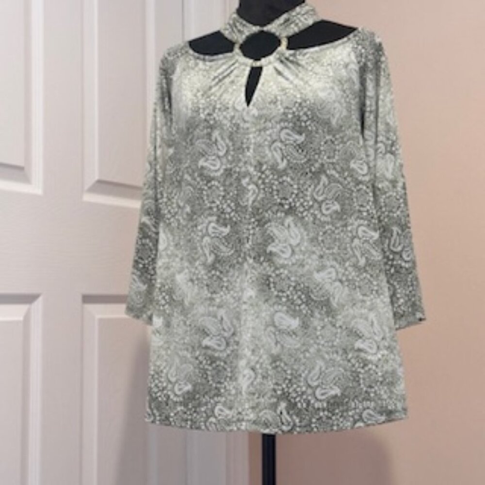 Michael Kors Blouse in Moss Green Size Small